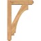 Ekena Millwork Imperial Craftsman Smooth Bracket w/ Offset Brace, Western Red Cedar, 5 1/2"W x 22"D x 34"H BKT0604X22X34IMP04SWR - alternate 4